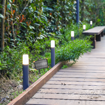 Spike Lamp with solar panel - 2051-P
